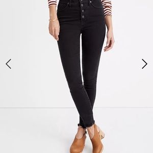 Madewell 10” high rise skinny jeans in 32Petite